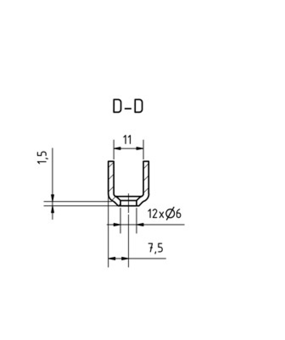Bodenführungsschiene Gr.10 /2m MEA 10337122